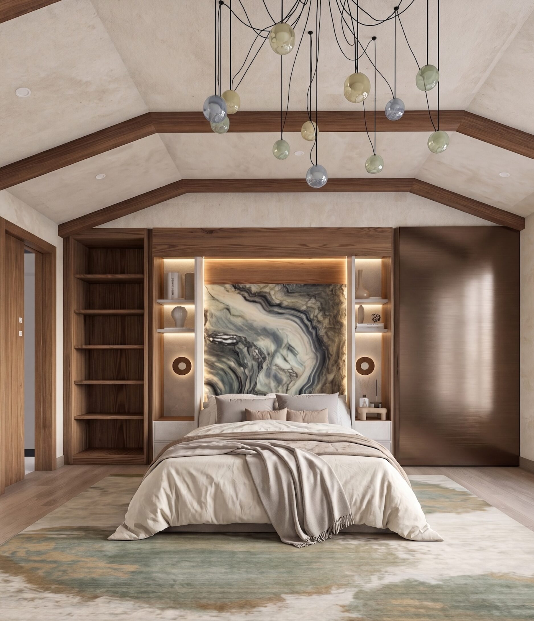 Bedroom Design Rendering Studio Russoniello