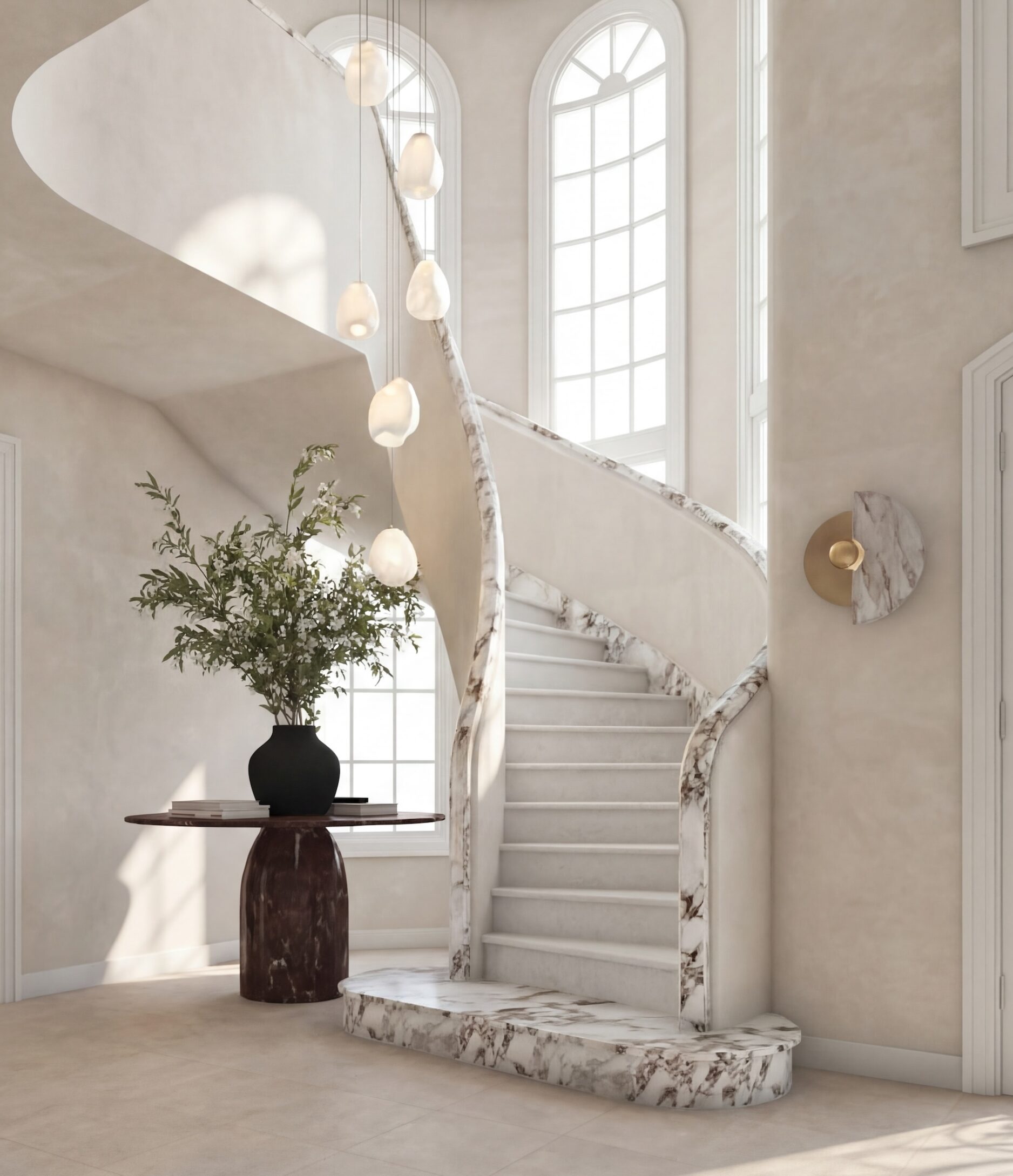 Staircase Rendering Studio Russoniello