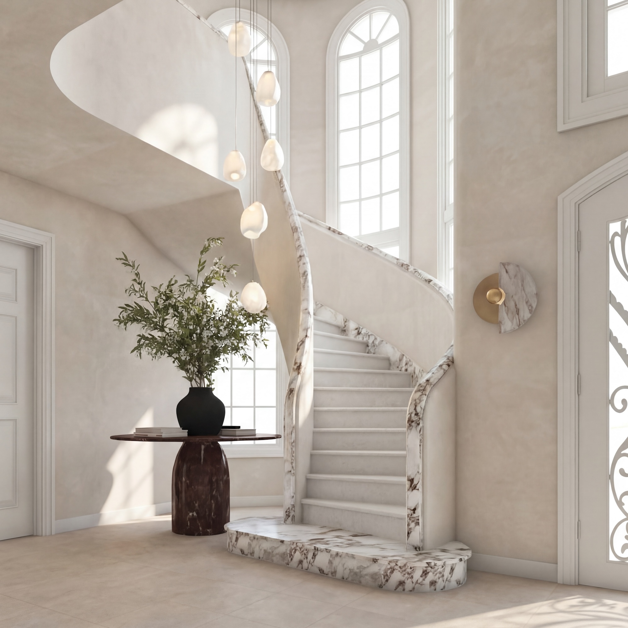 Staircase Rendering Studio Russoniello