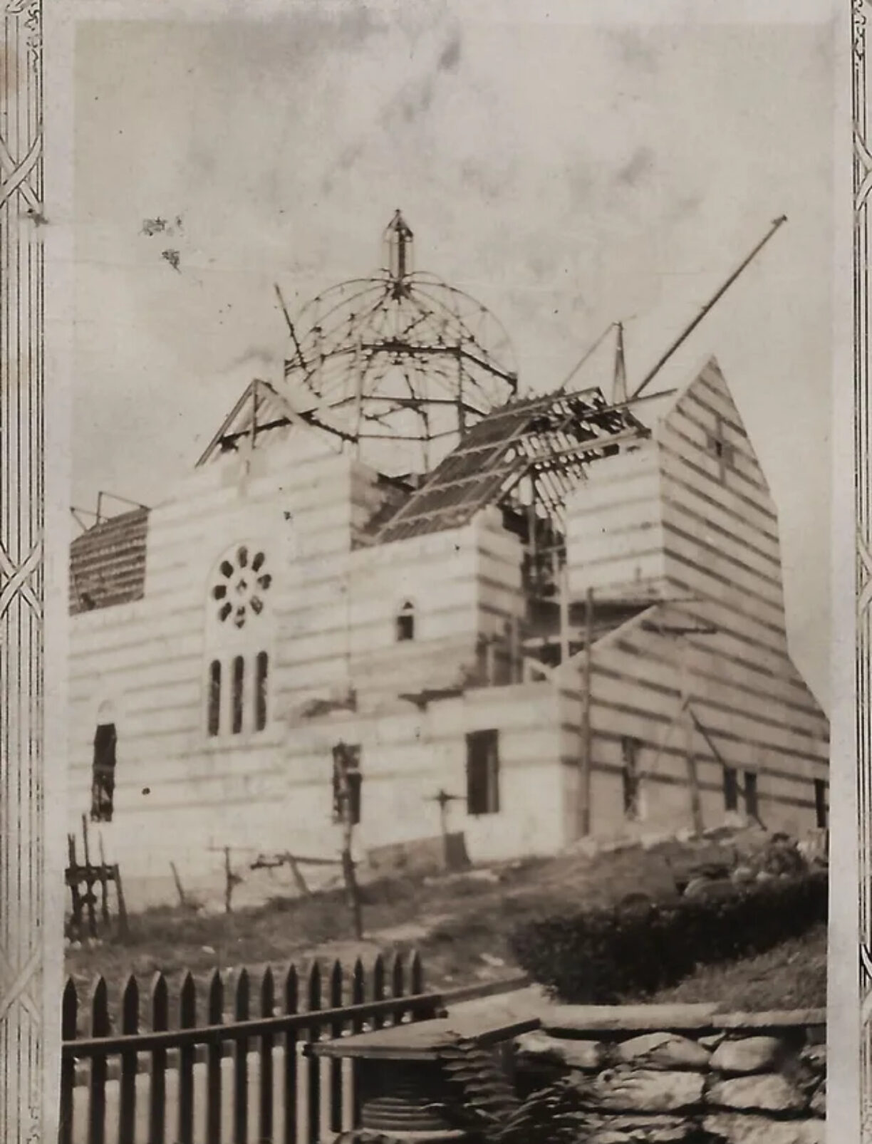Building St. Patrick's Cathedral, Wilkes Barre, Pa, Circa 1930