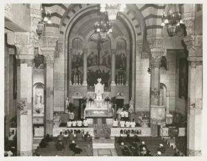 Catholic Mass Being Celebrated Inside St. Patrick's Cathedral, Wilkes Barre, Pa