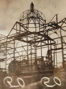 Framing Of St. Patrick's Cathedral, Wilkes Barre, Pa, Circa 1929